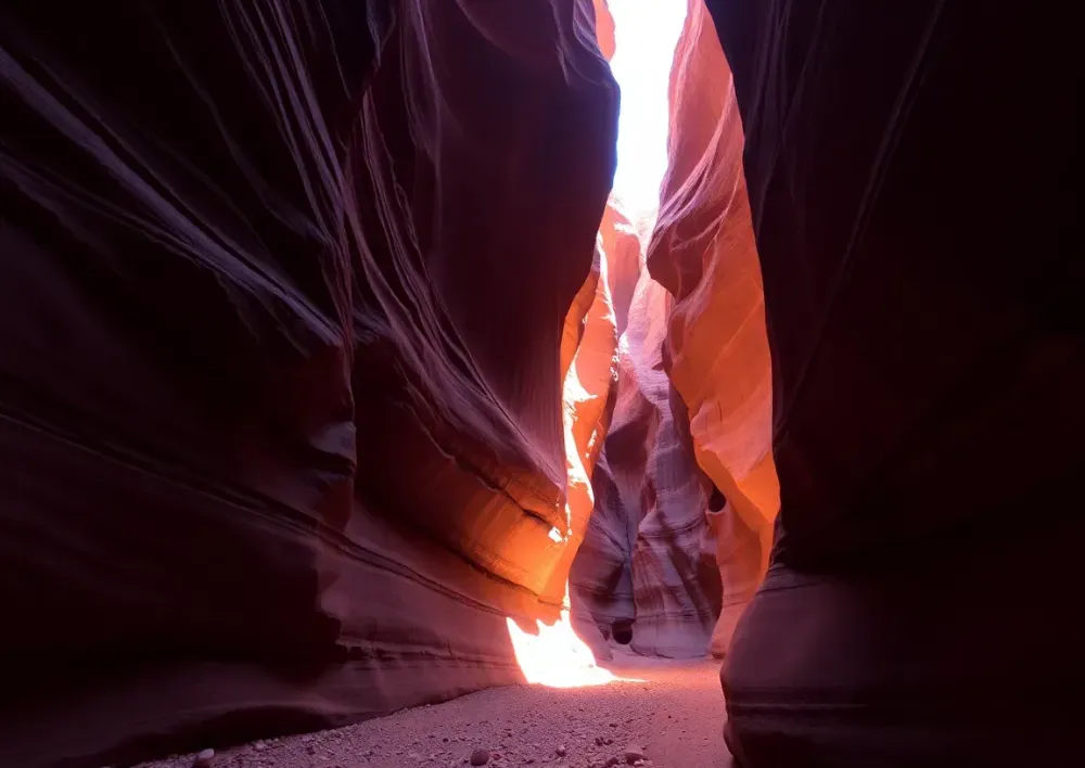 Каньон из красного песчаника,...